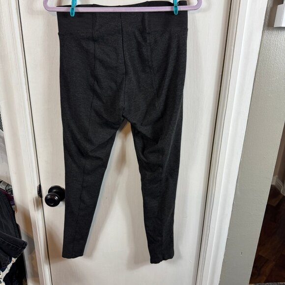 Halogen Charcoal Gray Pull-On Pants Women’s M Slim Stretch Trousers - Picture 5 of 9